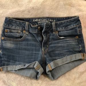 American eagle jean shorts